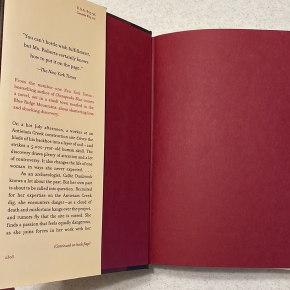 Nora Roberts Books Lot of Romance Novels Hardcover - 2 Total - Picture 8 of 10